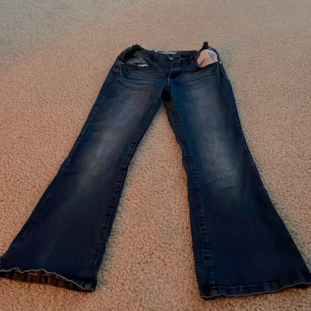 Flare jeans in a size girls 14